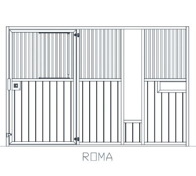 Badi_Farm_scuderia_tondino_cavalli_box_stalla_finestra_porta_frontale_parete_fattoria_legno_pino_PVC_paddock_scuderie_allevamento_ippodromo_equitazione